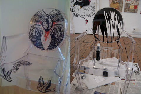 Lifestyle Bazaar Commissions Artists to Customize Philippe Starck's Louis Ghost Chair For London Design Festival