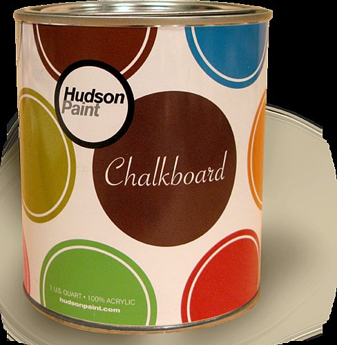 Nice and New: Hudson Colored Chalkboard Paint