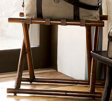 Steal of the Day: Pottery Barn Rattan Luggage Rack