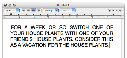 Cool Idea: Give Your Houseplants a Vacation