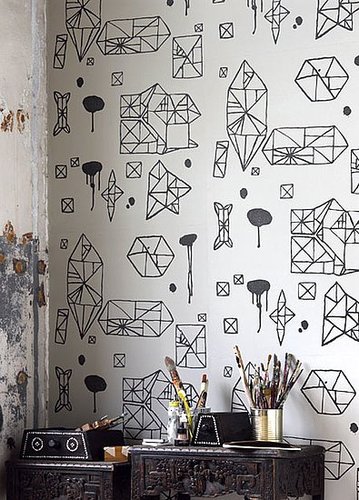 The 10 Coolest Black and White Geometric Wallpapers