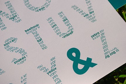 I love the way each letter in the Typography Alphabet and Numbers Poster Set ($15) is embedded with words beginning with that letter!
I love the way each letter in the Typography Alphabet and Numbers Poster Set ($15) is embedded with words beginning with that letter!