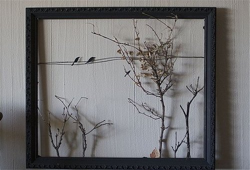 Fall Style: Crafting a Fall Landscape With an Old Frame