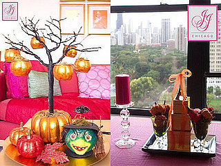 Fall Style: Chic Pink and Orange Halloween Décor