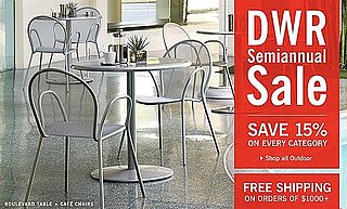 Sale Alert: Save 15% on Everything at DWR's Semi-Annual Sale