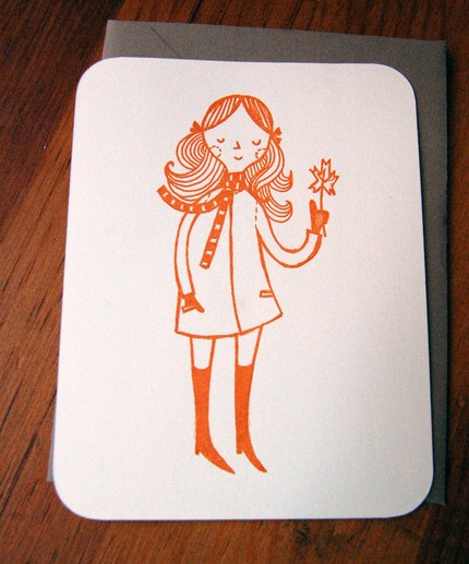 This Fall Girl ($3) is adorable, and perfect for sending to a best long-distance girlfriend. This Fall Girl ($3) is adorable, and perfect for sending to a best long-distance girlfriend.