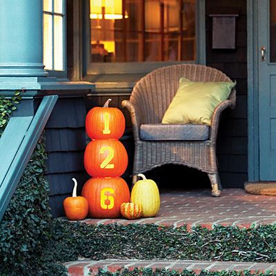 Is your house number hard to read? Solve that issue, at least for the Halloween season, with these house number pumpkins from Sunset.
Is your house number hard to read? Solve that issue, at least for the Halloween season, with these house number pumpkins from Sunset.