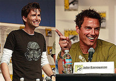 Photos And Video Of John Barrowman and David Tennant At Comic-Con 2009 Kissing, At Panel For Torchwood and Doctor Who