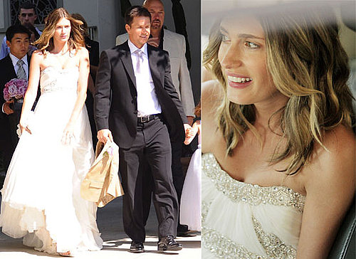 Photos Of Mark Wahlberg and Rhea Durham On Their Wedding Day, Rhea In Her Marchesa Wedding Dress