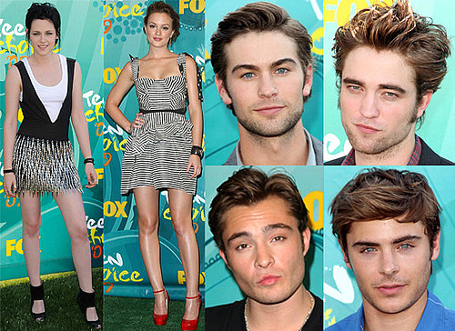 Photos Of Red Carpet Arrivals For Teen Choice Awards 2009 Including Robert Pattinson, Kristen Stewart, Ed Westwick, Leighton
