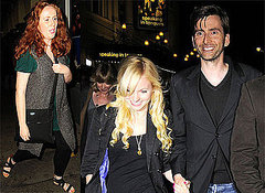 Photos of David Tennant, His Girlfriend Georgia Moffett and Doctor Who costar Catherine Tate Out in London Photos of David Tennant, His Girlfriend Georgia Moffett and Doctor Who costar Catherine Tate Out in London