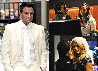 Photos of Peter Andre With Melanie Brown and Chantelle Houghton and Nicola McLean, Katie Price's Friends Argue With Peter Andre