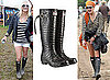 Photos of Jimmy Choo Wellies on Jo Whiley, Pixie Geldof