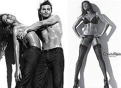 Photos of Eva Mendes Topless for Calvin Klein Lingerie, Shirtless Jamie Dornan,