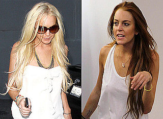 Photos of Lindsay Lohan Dyes her Hair Blonde