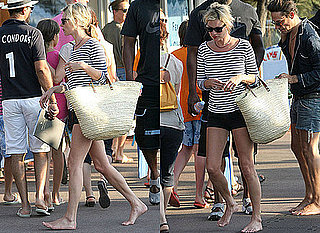 Kate Moss Nautical Look South of France