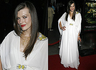 Photos of Milla Jovovich in Temperley Dress at LA Premiere