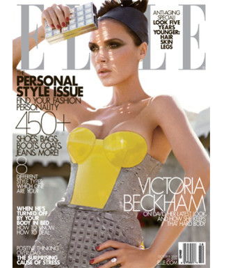 Victoria Beckham for Elle US, London's Fashion Night Out