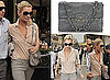 Kate Moss with Yves Saint Laurent Sixieme Bag