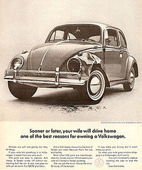 Flashback: Volkswagen Ad Makes Me Want to Run Over the Copywriter Flashback: Volkswagen Ad Makes Me Want to Run Over the Copywriter