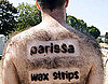 Parissa Wax Strips Uses Hairy Man to Advertise