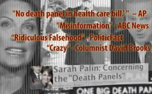 Front Page: The Debate About "Death Panels" Continues