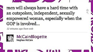 Tweet Nothings! Men Have a Problem With Meghan McCain
