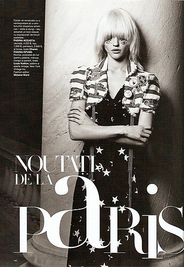 Sasha Pivovarova for News from Paris editorial