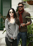 Megan Fox and Brian Austin Green spotted leaving Zach's Cafe