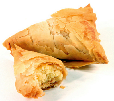 Chickpea Bourekia (Bourekia me Revithia)