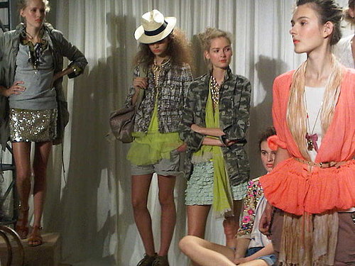 J.Crew Mixes Military with Sparkle for Spring 2010 