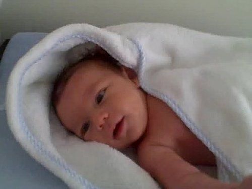 Zachary at 5 weeks old