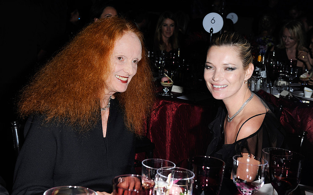 Grace Coddington, Kate Moss Grace Coddington, Kate Moss