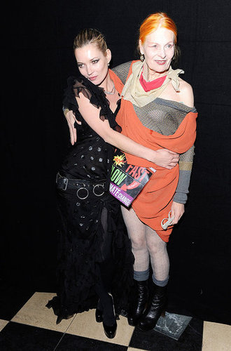 Kate Moss, Vivienne Westwood
Kate Moss, Vivienne Westwood