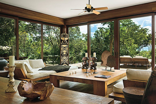 Donna Karan's Home in the Turks and Caicos is a Showroom for her Urban Zen Collection
