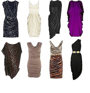 Shopping: Draped Party Dresses