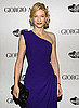 Giorgio Armani Hosts Dinner for December Vogue Cover Girl Cate Blanchett