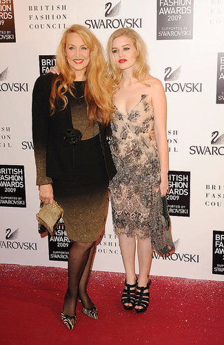 Jerry Hall, Georgia May Jagger
Jerry Hall, Georgia May Jagger