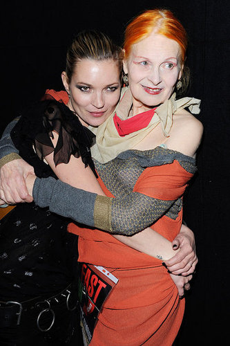 Kate Moss, Vivienne Westwood
Kate Moss, Vivienne Westwood