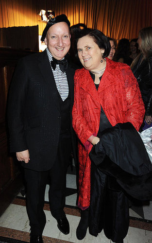 Stephen Jones, Suzy Menkes
Stephen Jones, Suzy Menkes