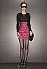 Neon Prints Mixed with Black Lace at D&G Pre-Fall 2010