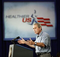 Bush Gets Physical With Us Bush Gets Physical With Us