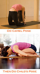 Strike a Yoga Pose: Camel to Child's Pose