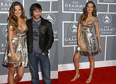 The Grammys Red Carpet: Petra Nemcova The Grammys Red Carpet: Petra Nemcova