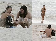 Sienna and Jamie Strum It Out, Beach