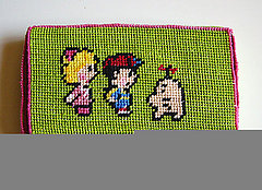 Totally Geeky or Geek Chic? Crafty Needlepoint DS Case Totally Geeky or Geek Chic? Crafty Needlepoint DS Case