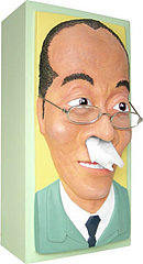 Product of the Day: Nosey Old Man Tissue Box