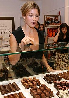 Jessica Biel Eats Chocolate Too!