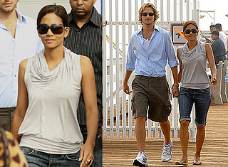 Halle Berry Protests!
