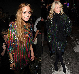 Who Wore It Better? Elizabeth and James Sequin Dress 